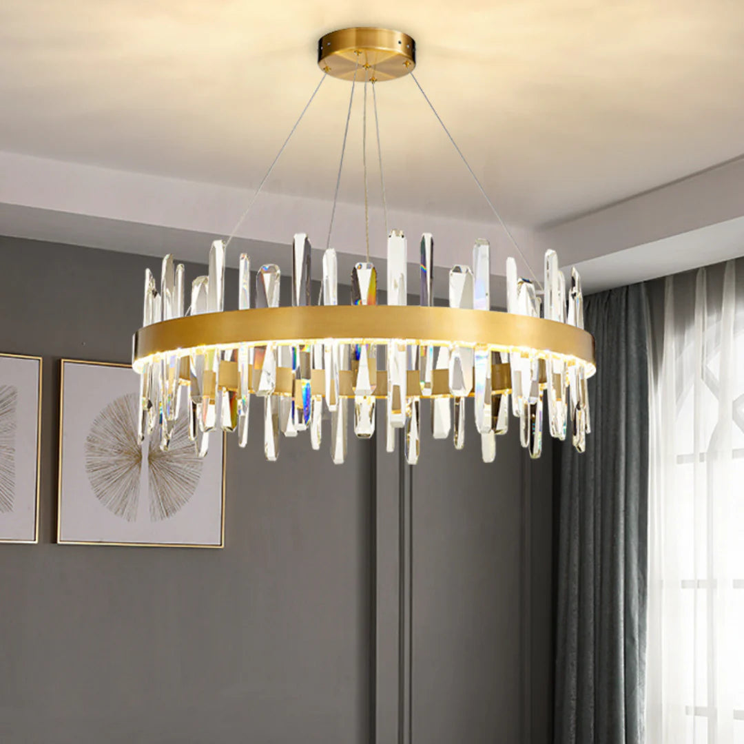 Candelabro Marilyn moderno de cristal
