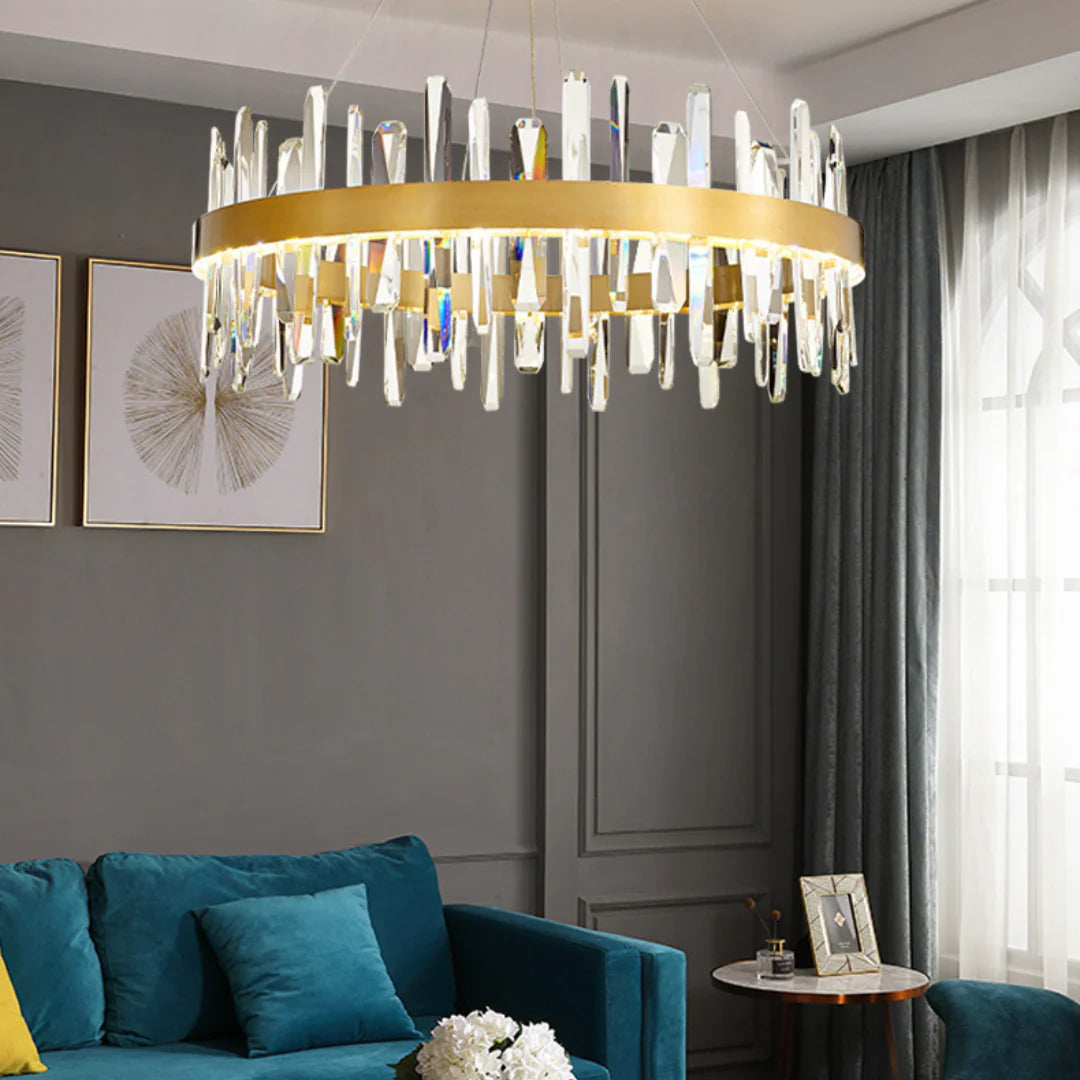 Candelabro Marilyn moderno de cristal