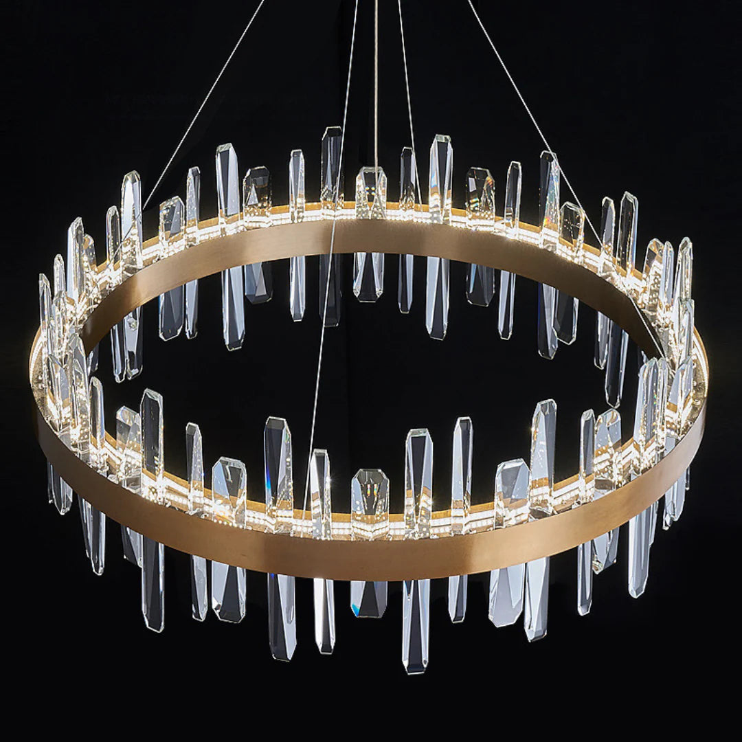 Candelabro Marilyn moderno de cristal
