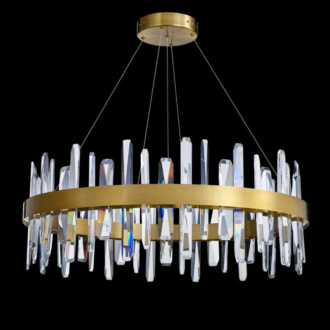 Candelabro Marilyn moderno de cristal