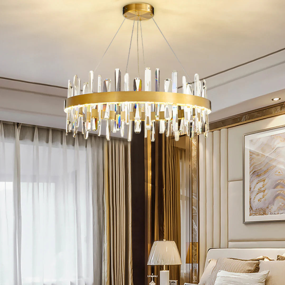 Candelabro Marilyn moderno de cristal