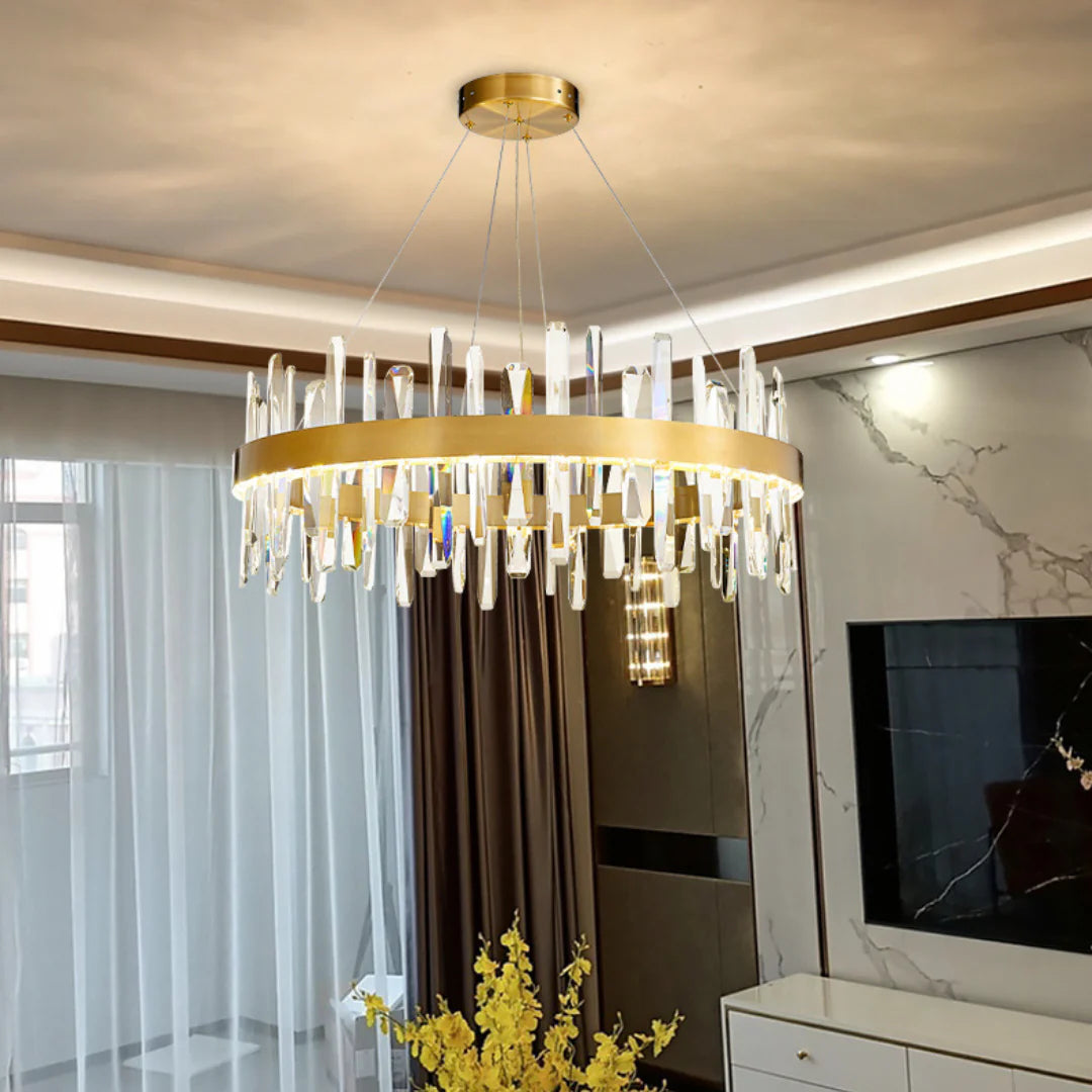 Candelabro Marilyn moderno de cristal