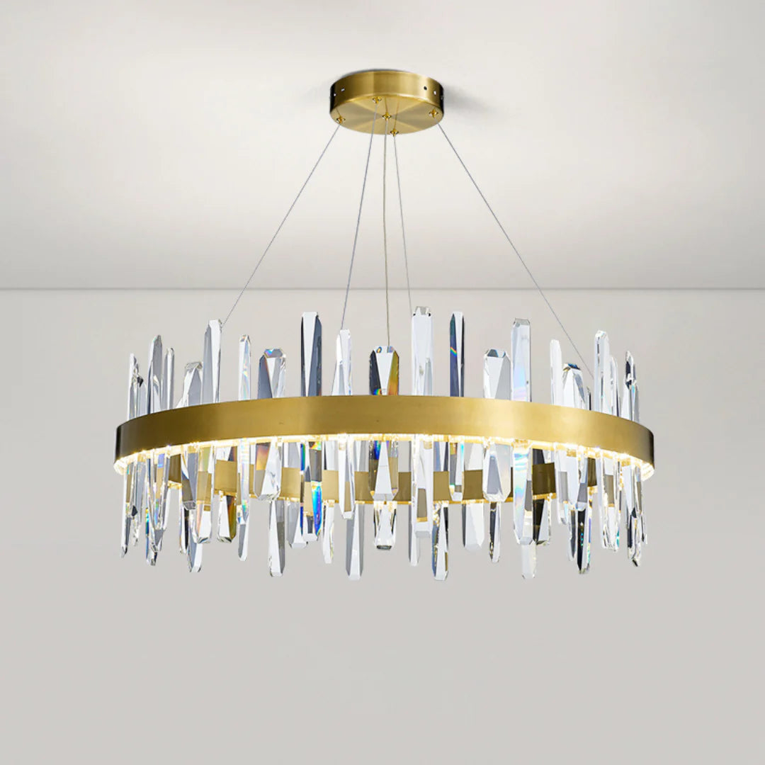 Candelabro Marilyn moderno de cristal