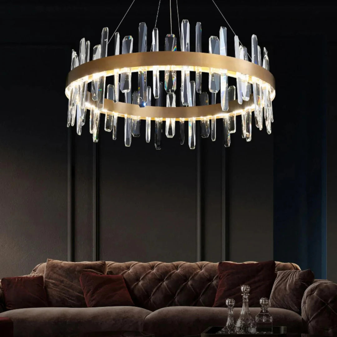 Candelabro Marilyn moderno de cristal