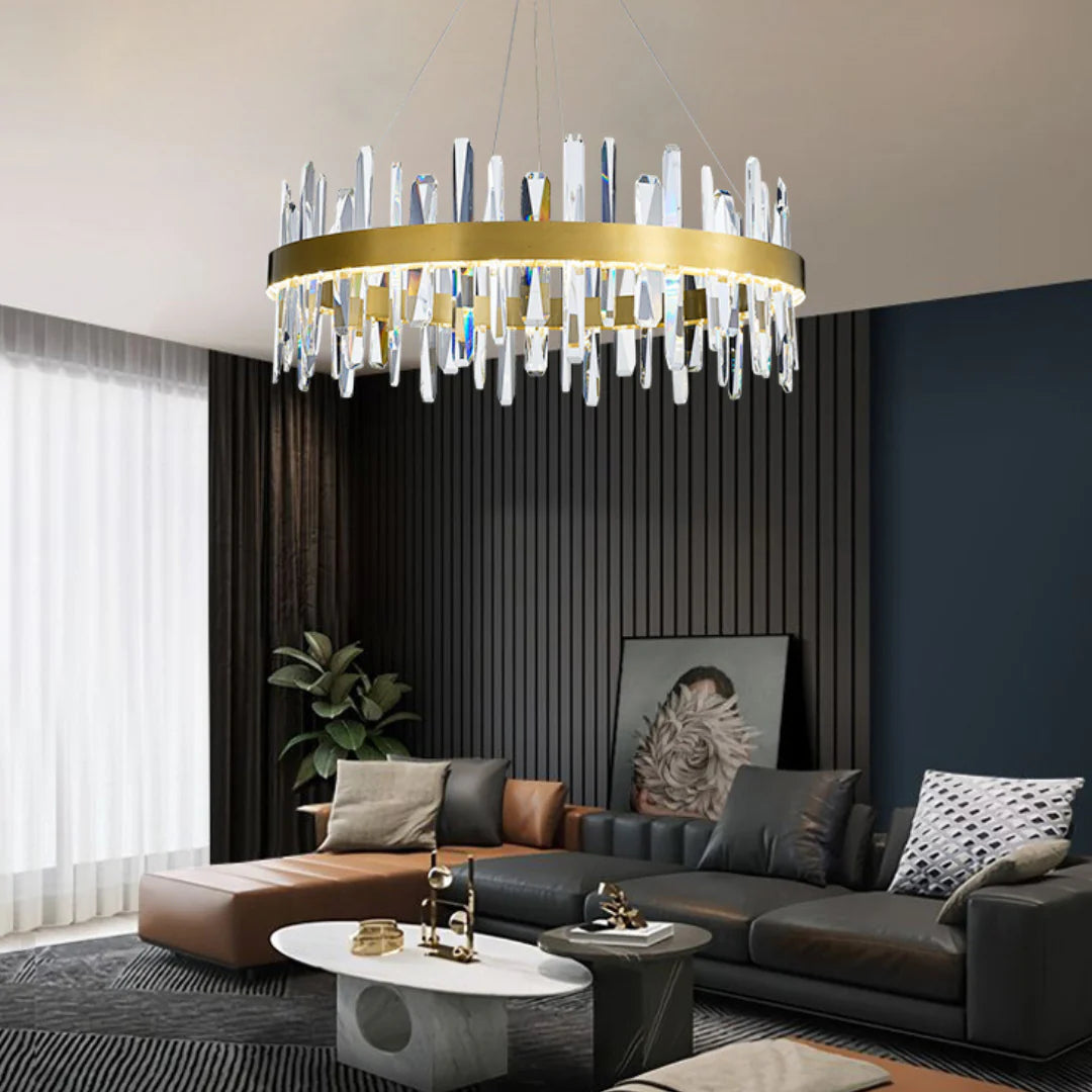 Candelabro Marilyn moderno de cristal