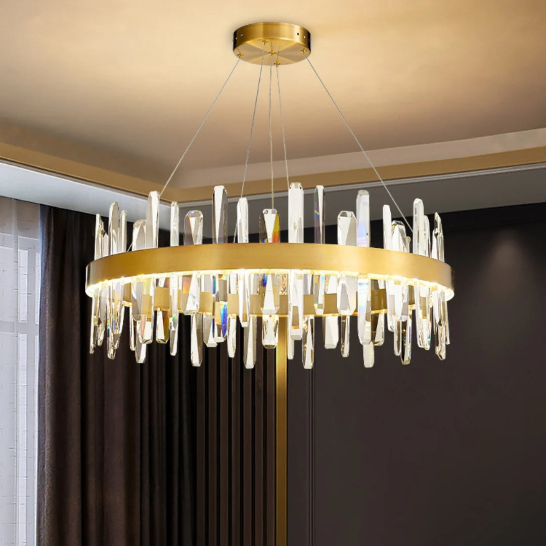 Candelabro Marilyn moderno de cristal