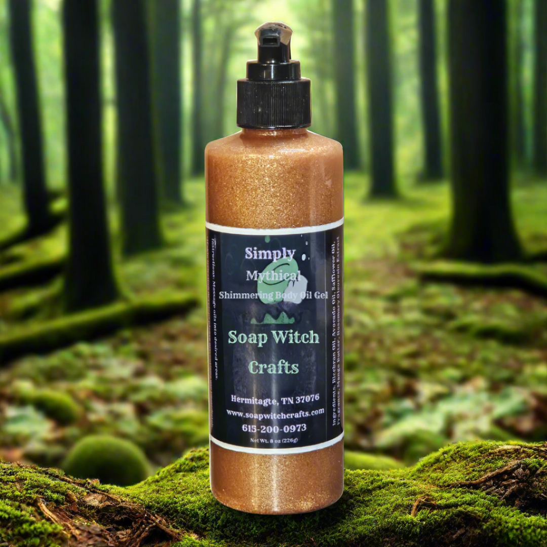 Gel Aceite Corporal Brillante Simply Mythical - Pastel de Limón