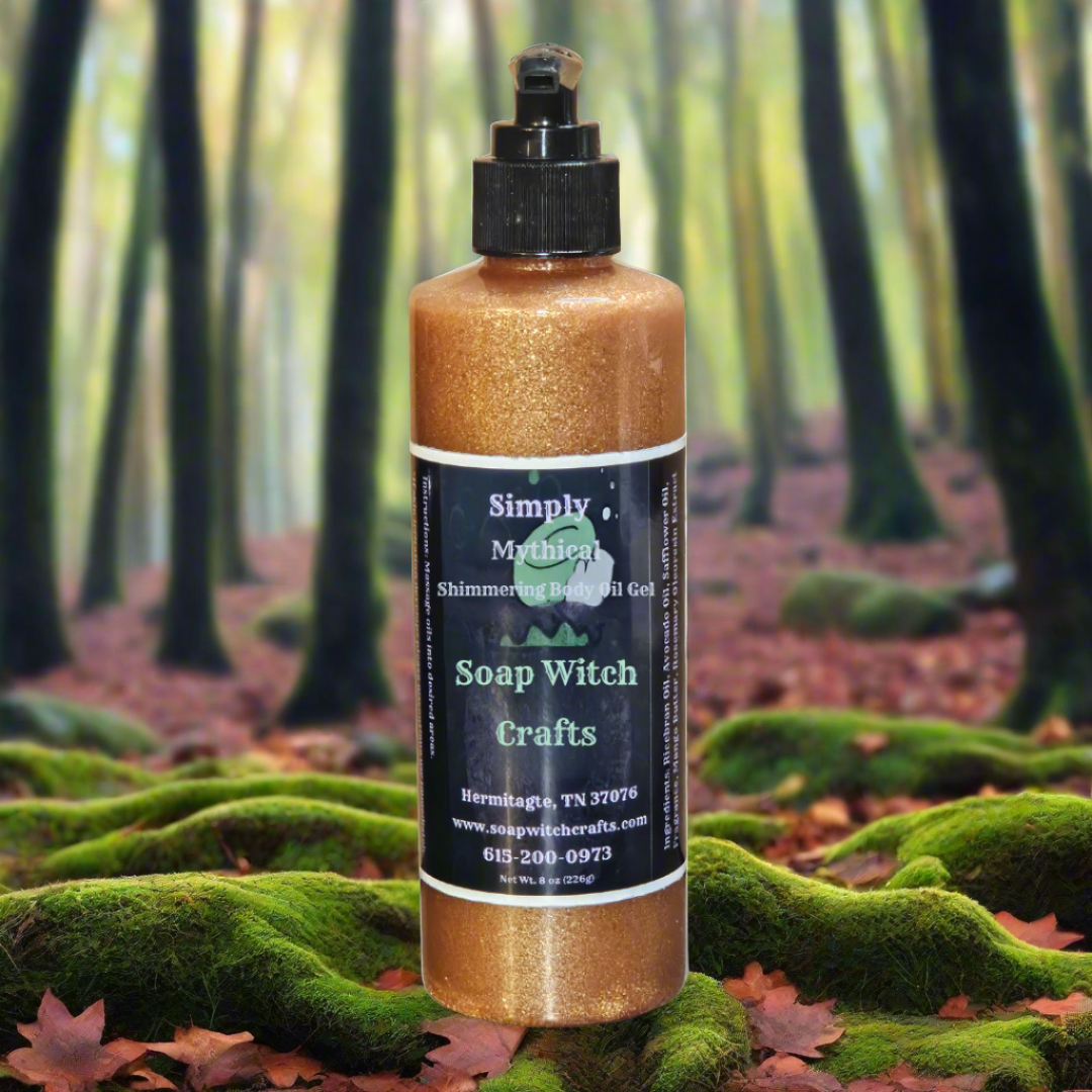 Gel Oleoso Corporal Luminoso Simply Mythical - Jazmín Salvaje