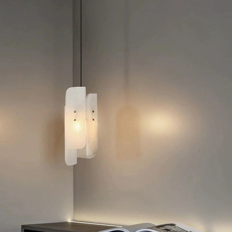 Colgante de techo Megalith Mini Alabastro