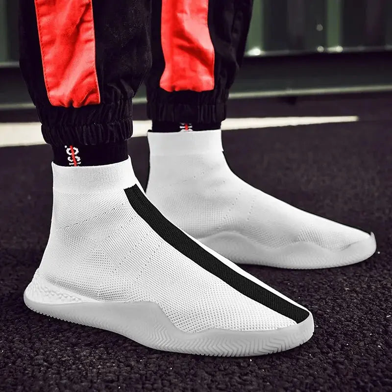 Men's Comfy Sock-Style Sneakers