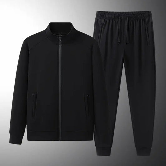Traje de dos piezas de sudadera y pantalón deportivo de primavera y otoño para hombre