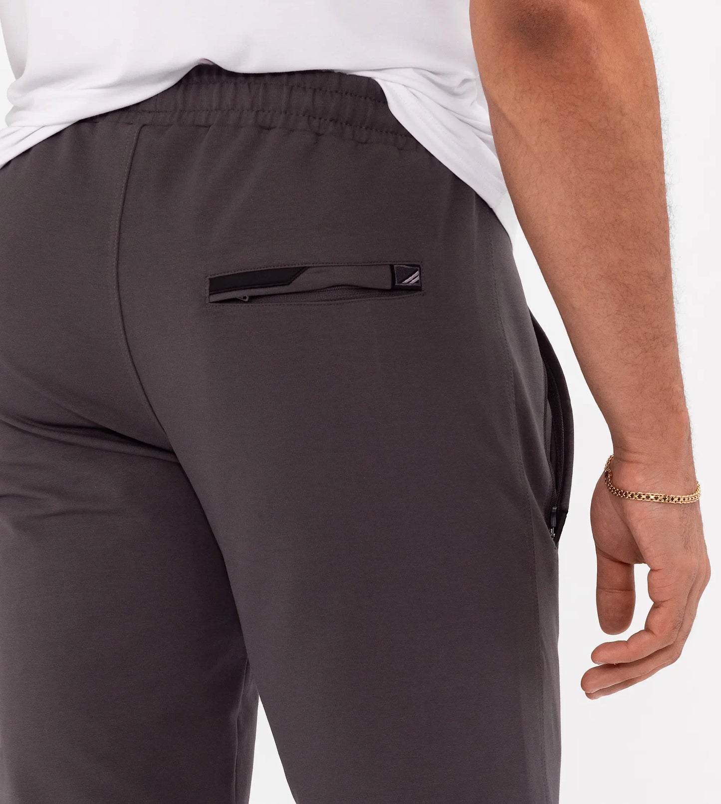 Pantalones de chándal deportivos de comodidad diaria - Ajuste cónico (talla alta)