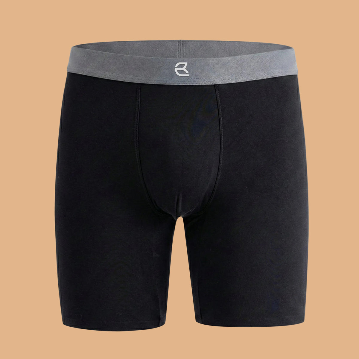6-Pack Men’s Seamless Anti-Chafe Long Boxer Brief