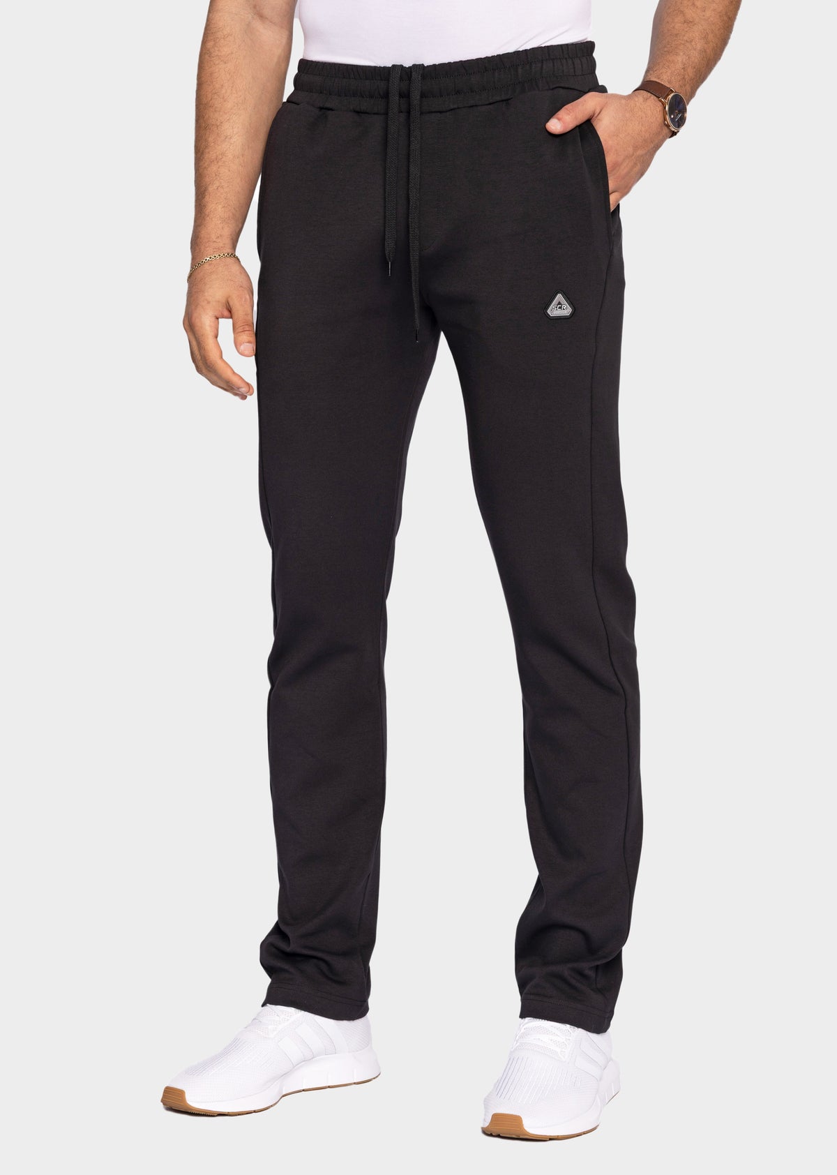 Pantalones de chándal Athleisure SCR Classic - Ajuste entallado (Talla alta)
