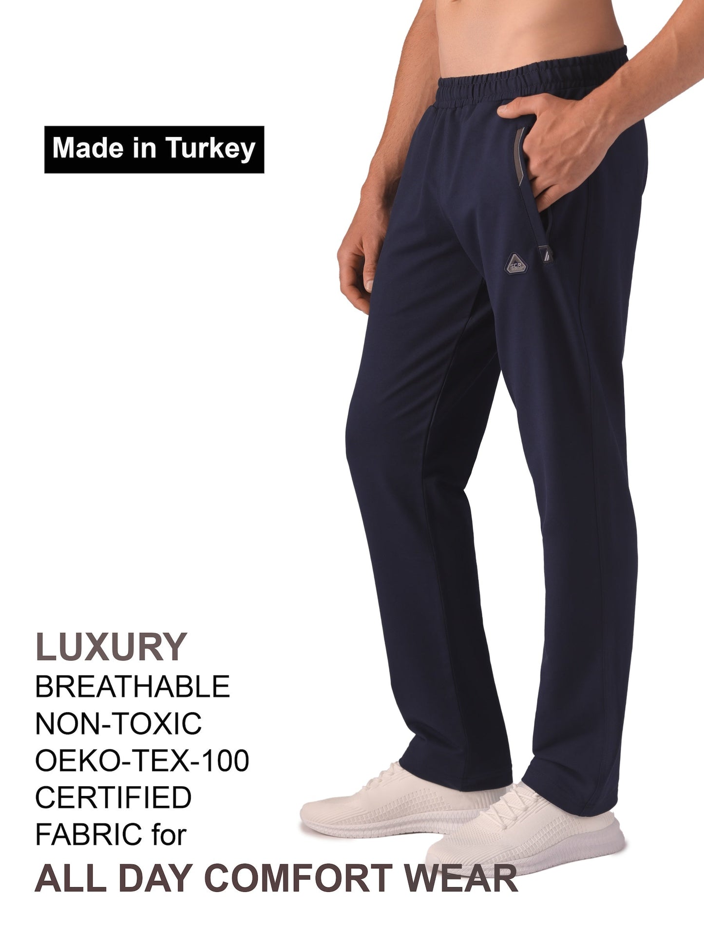 All-Day Comfort Men's Athletic Pants Straight - BIG & TALL