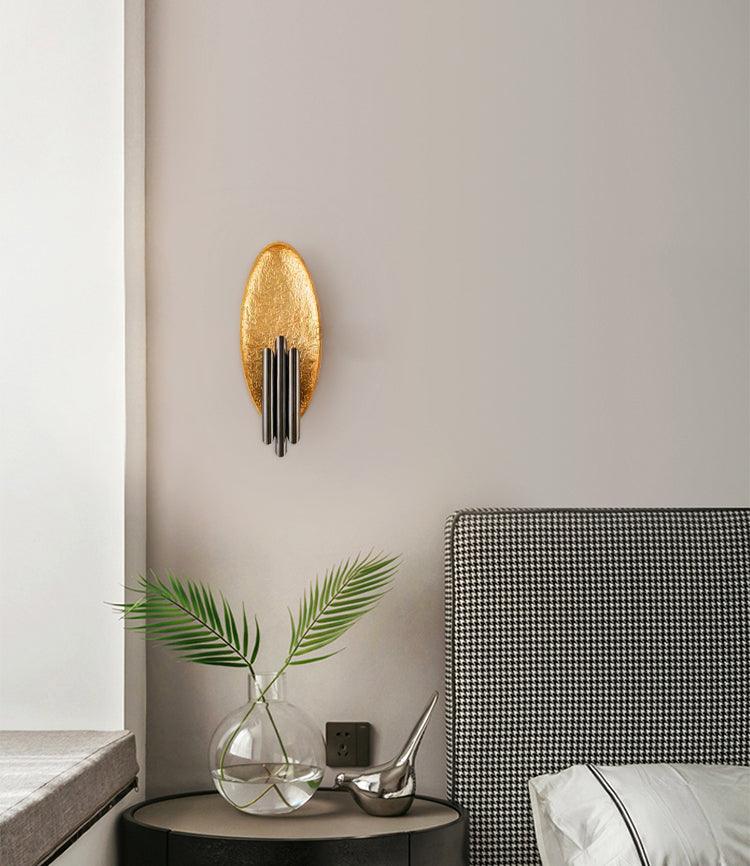 Aplique de pared metálico