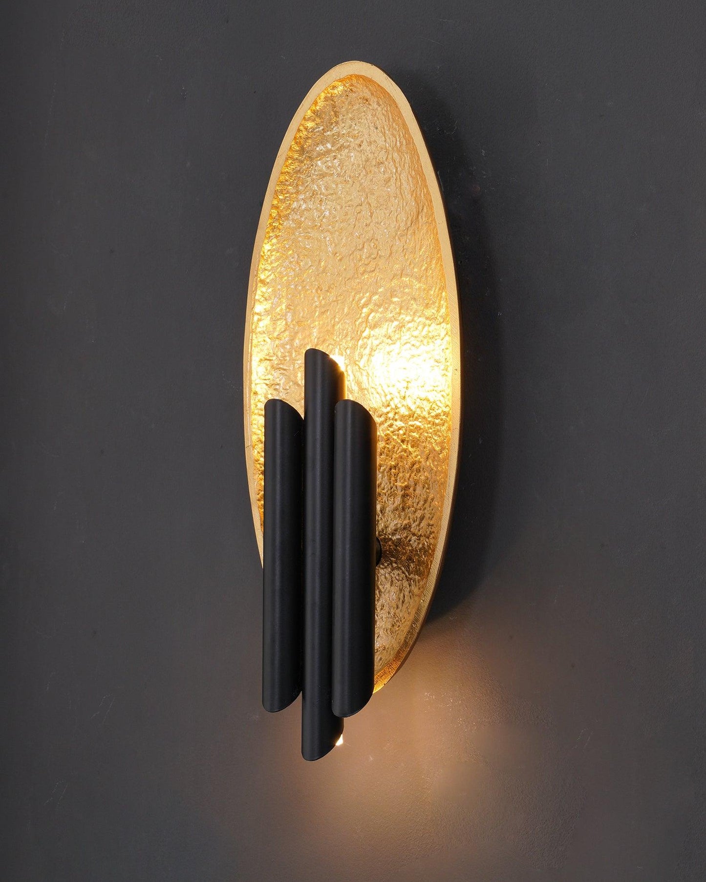 Aplique de pared metálico