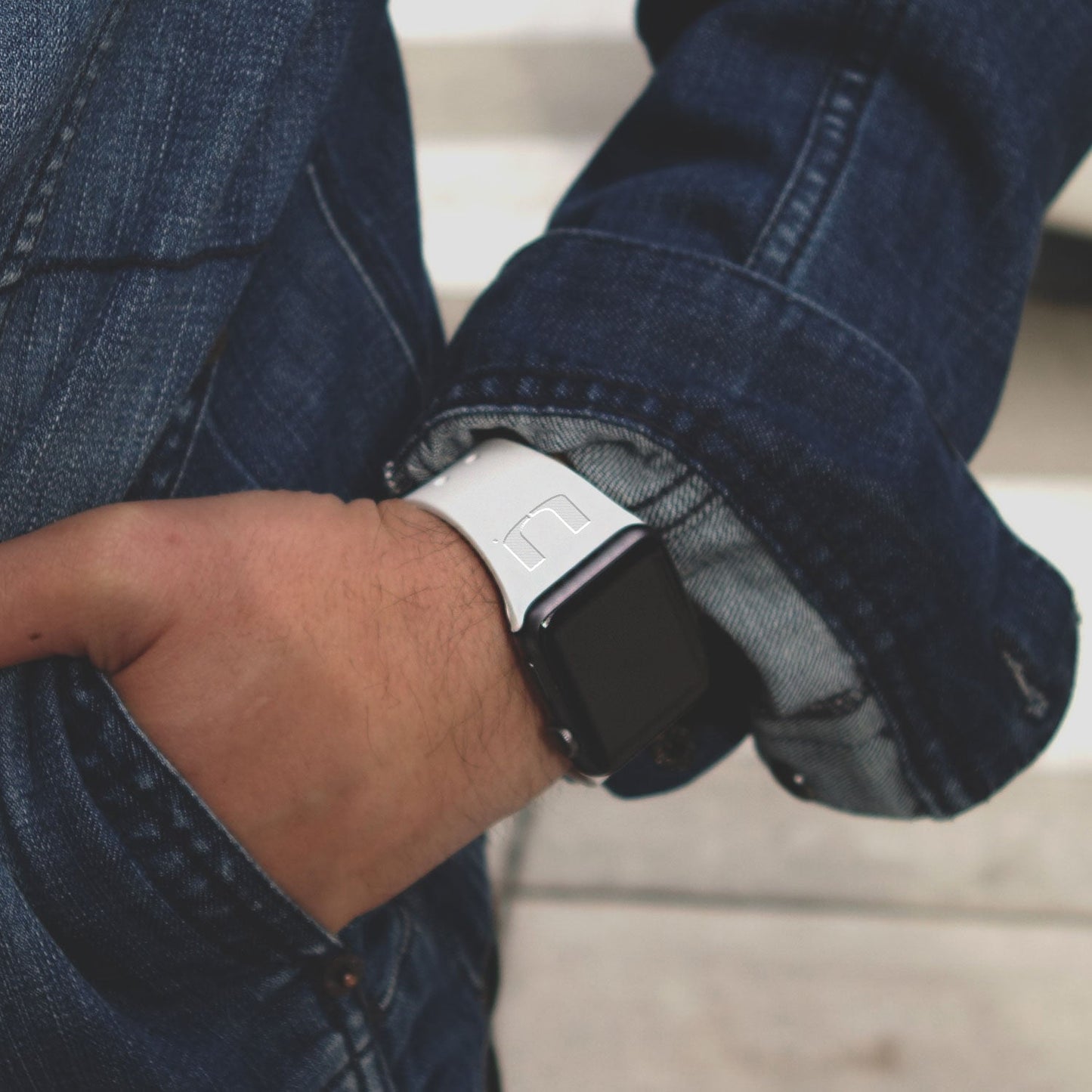 Miami Hurricanes Engraved Apple Watch Band