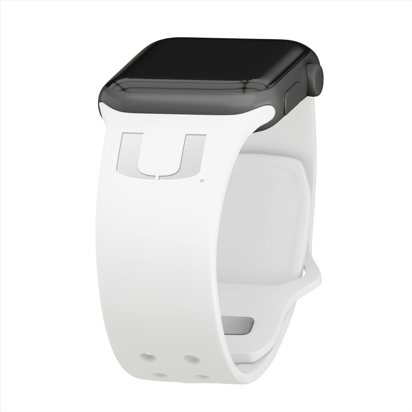Miami Hurricanes Engraved Apple Watch Band