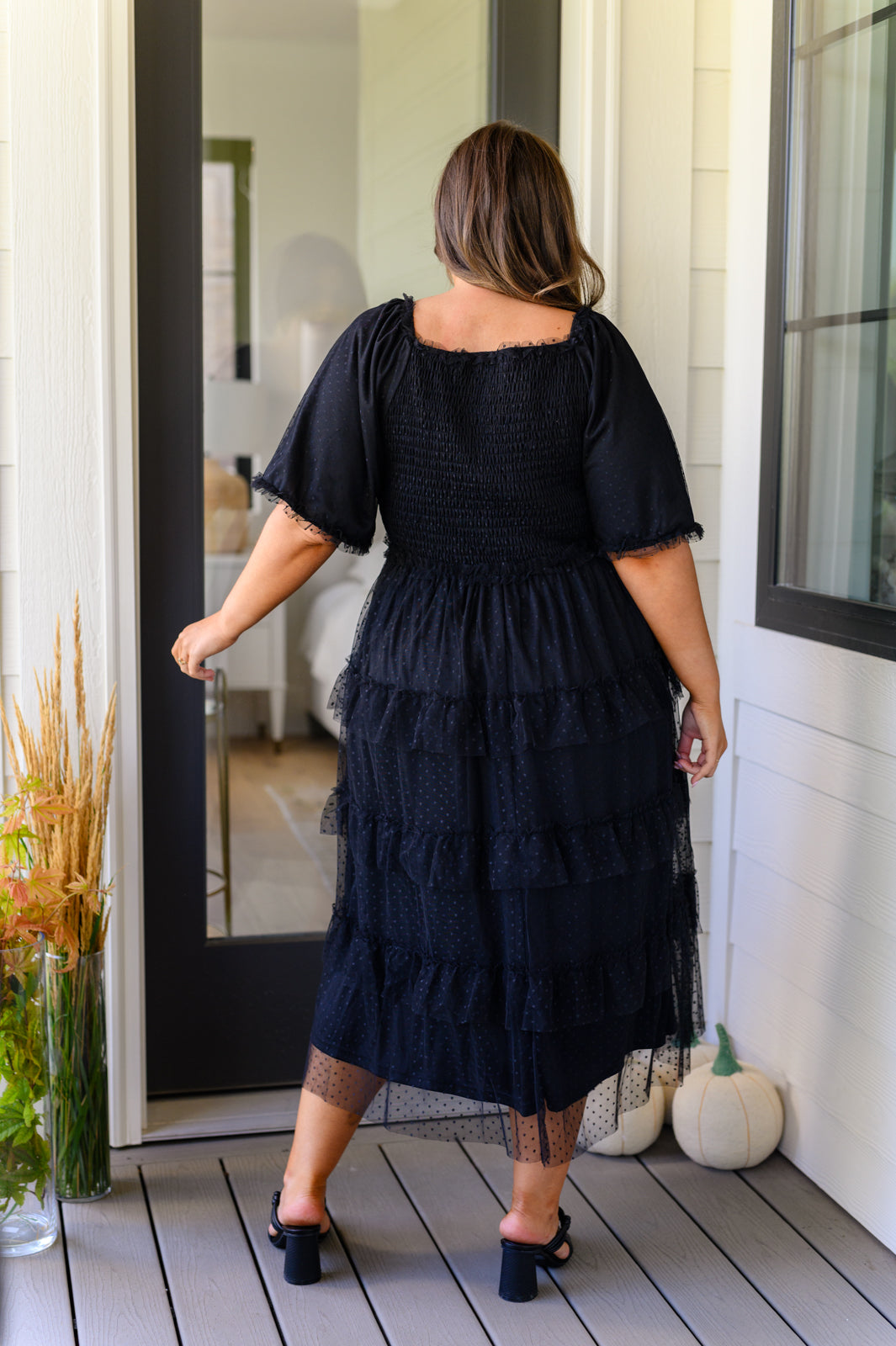 Vestido midi Midnight Waltz
