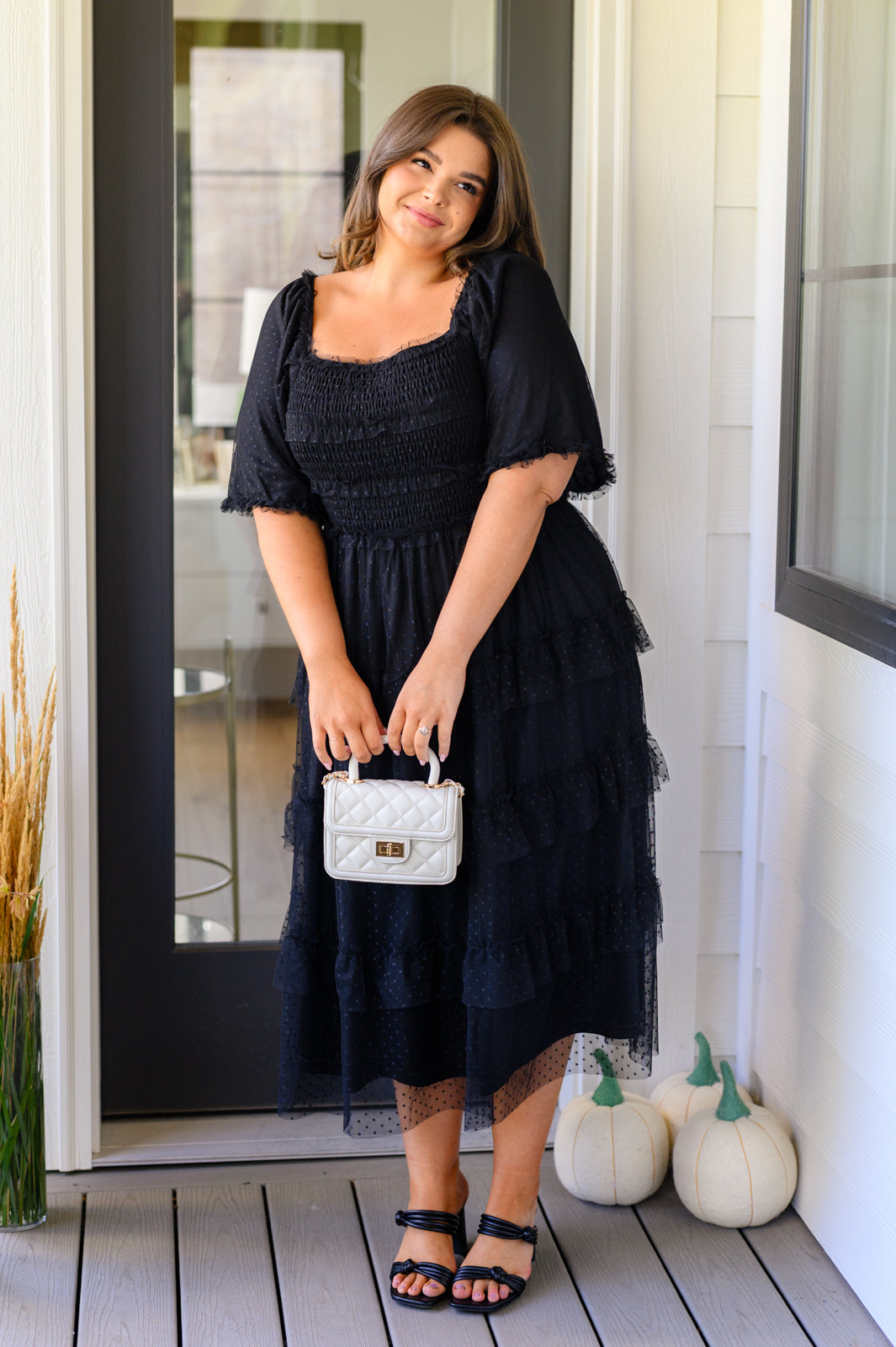 Vestido midi Midnight Waltz