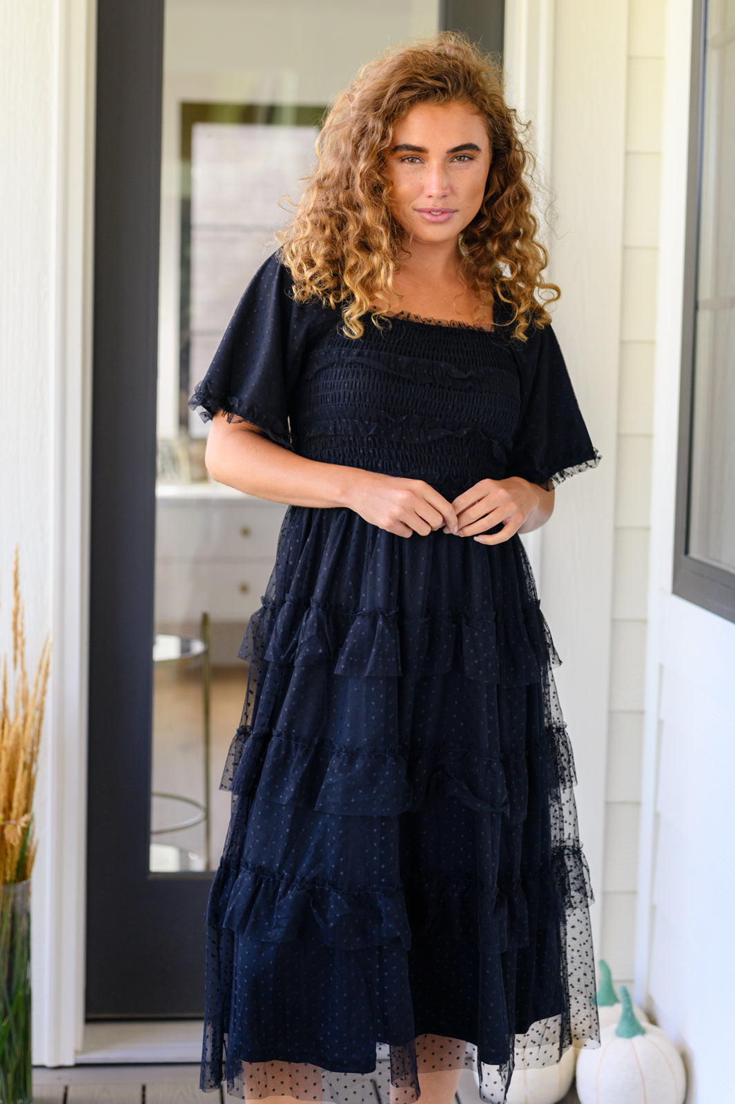 Vestido midi Midnight Waltz