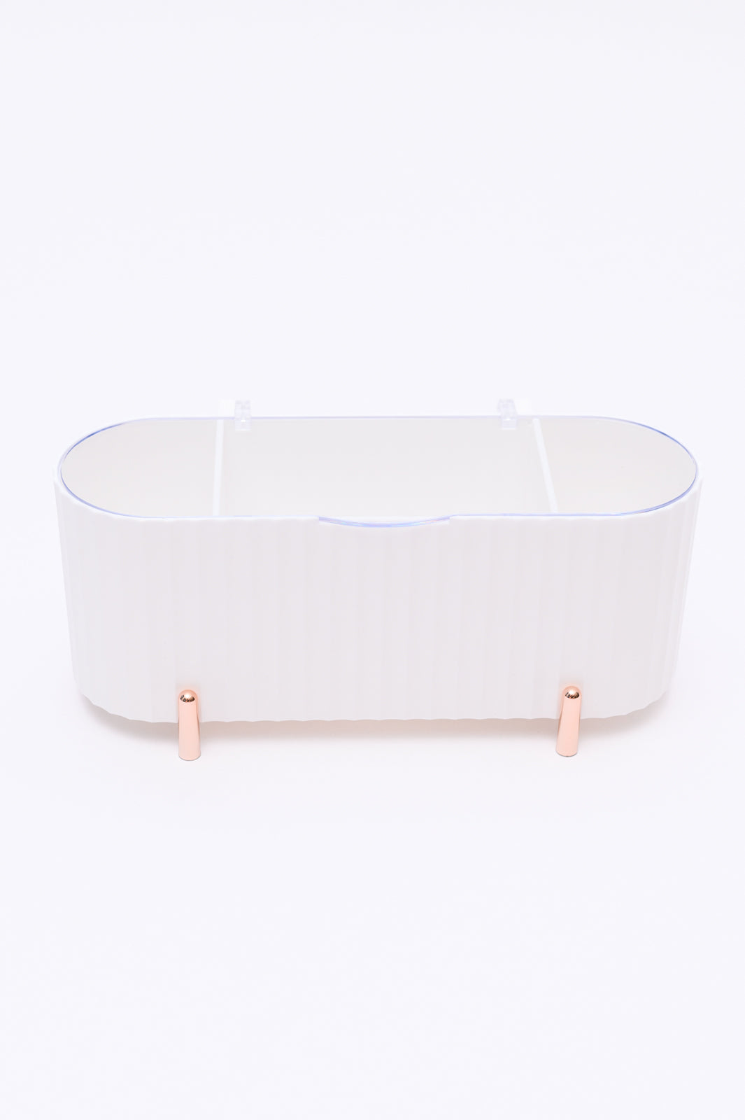 Miniorganizador de belleza en blanco