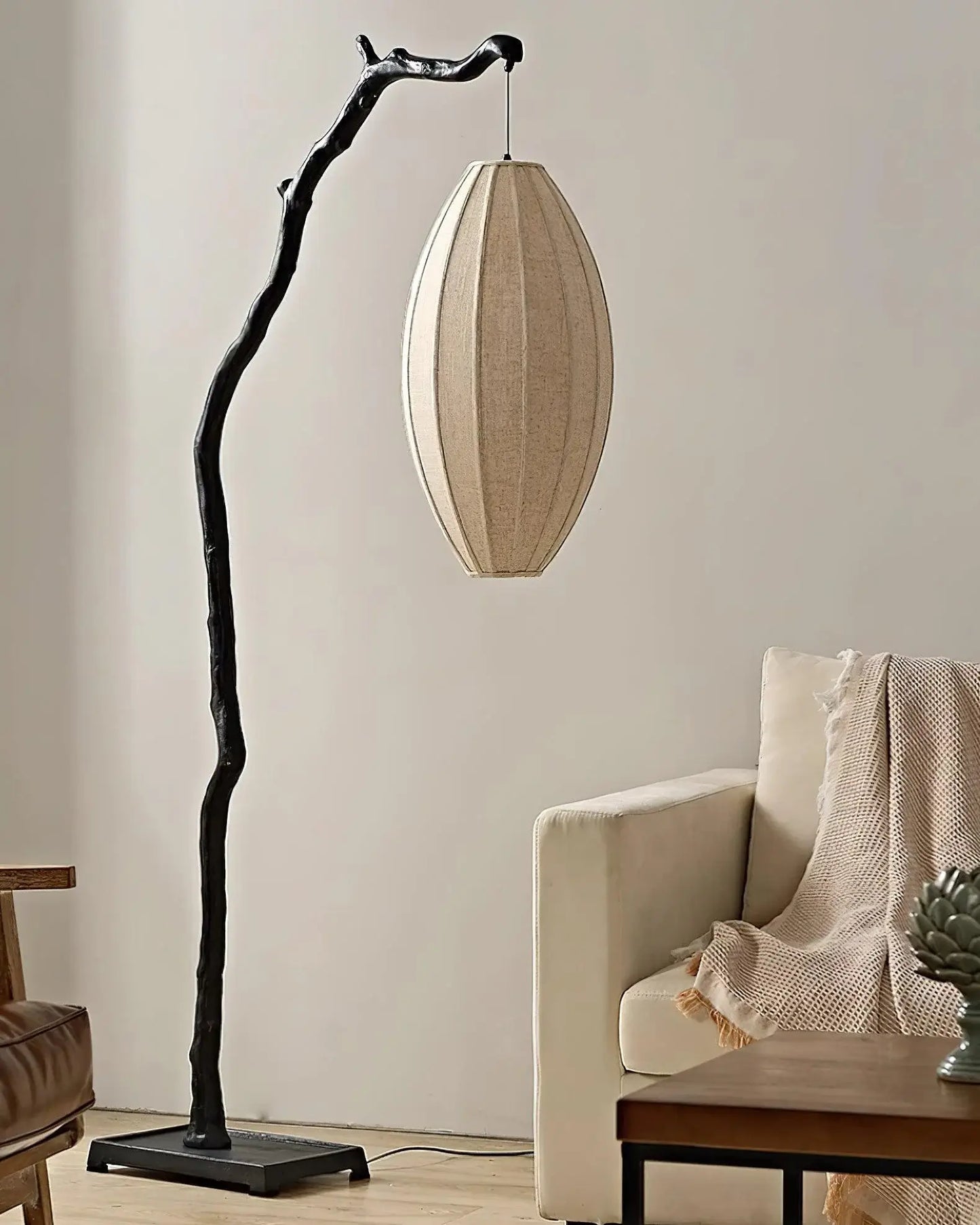 Minimalismo Lámpara de Pie Linterna de Árbol Heiko