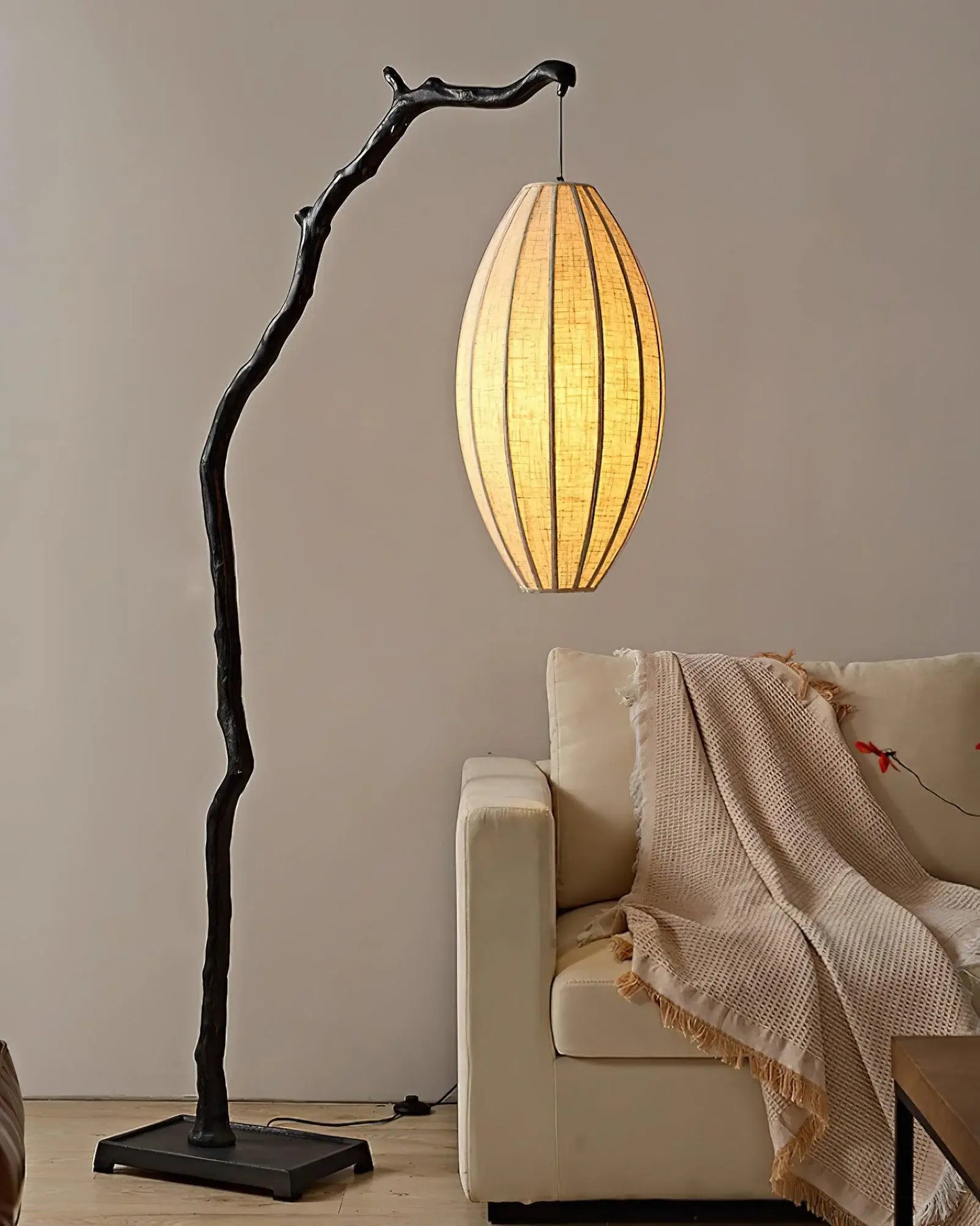 Minimalismo Lámpara de Pie Linterna de Árbol Heiko