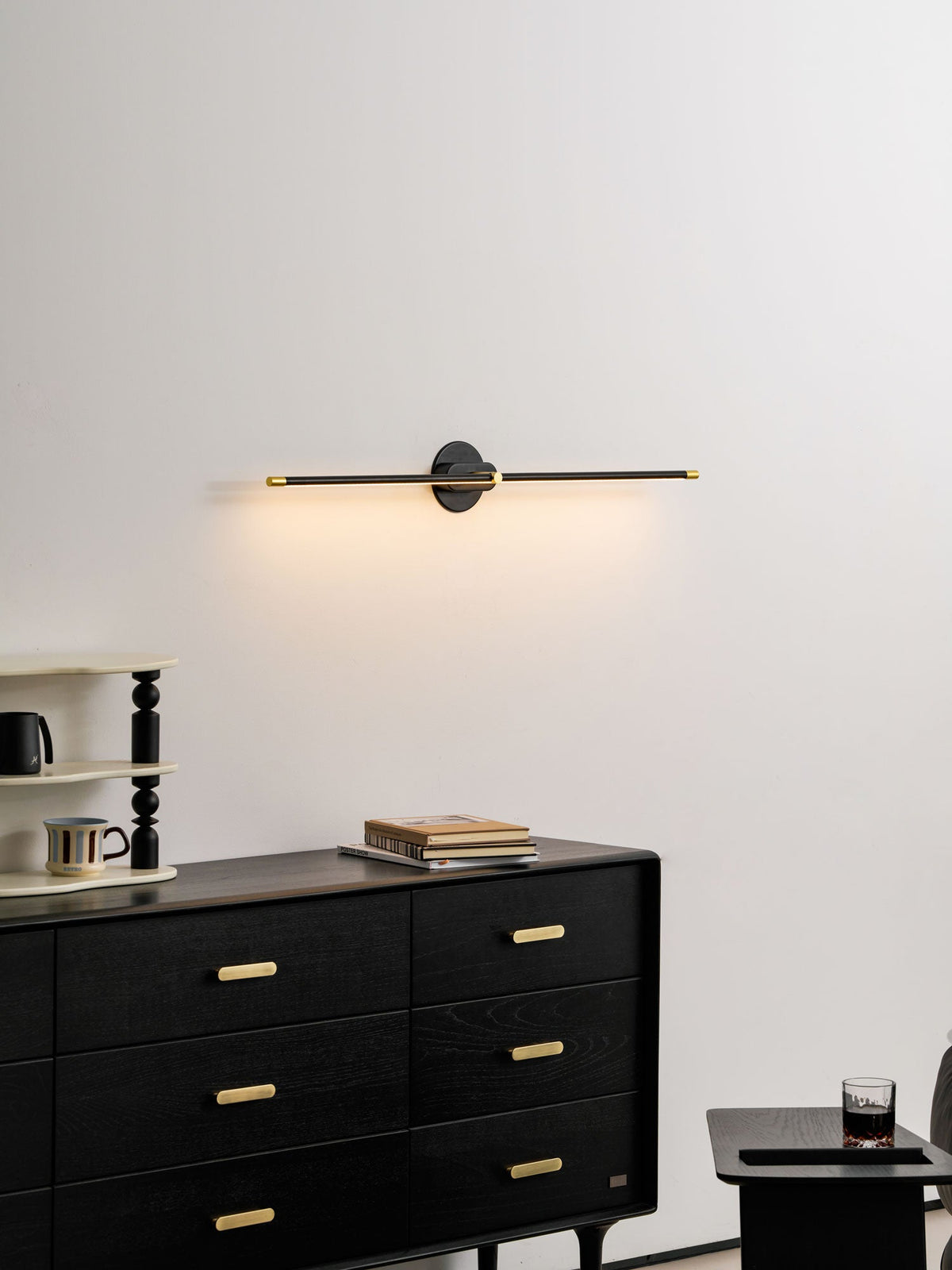 Hardwired Linear LED Wall Lamp with Dimmable Option | Slim Vanity Mirror Light