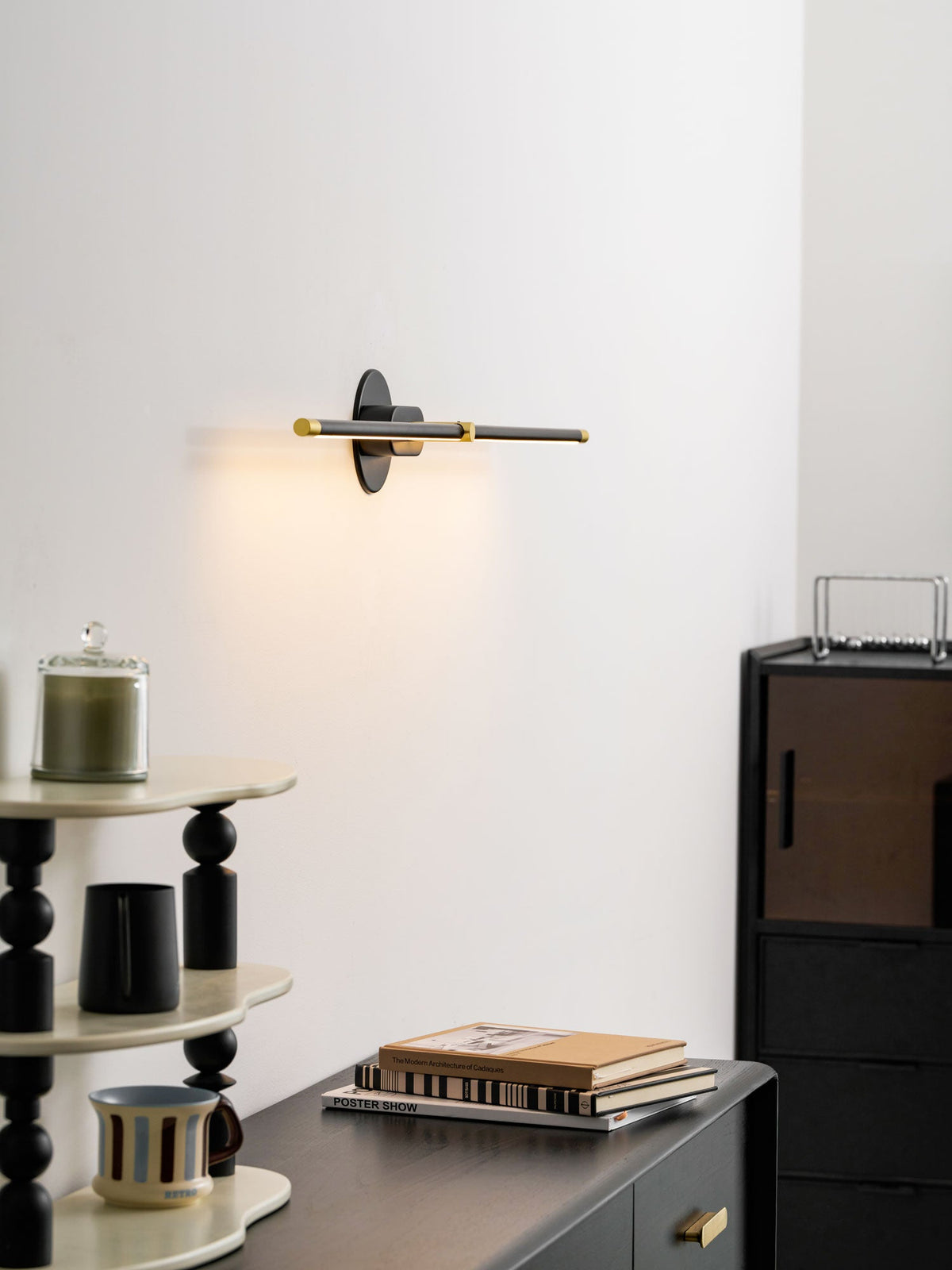 Hardwired Linear LED Wall Lamp with Dimmable Option | Slim Vanity Mirror Light