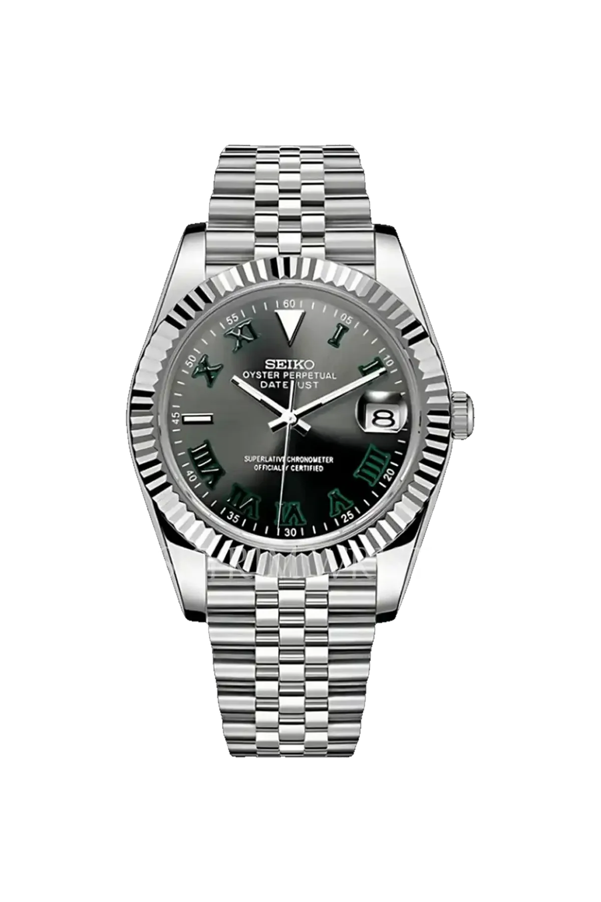 Mod Datejust Wimbledon Gray