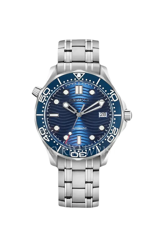 Mod Seamaster Silver Blue