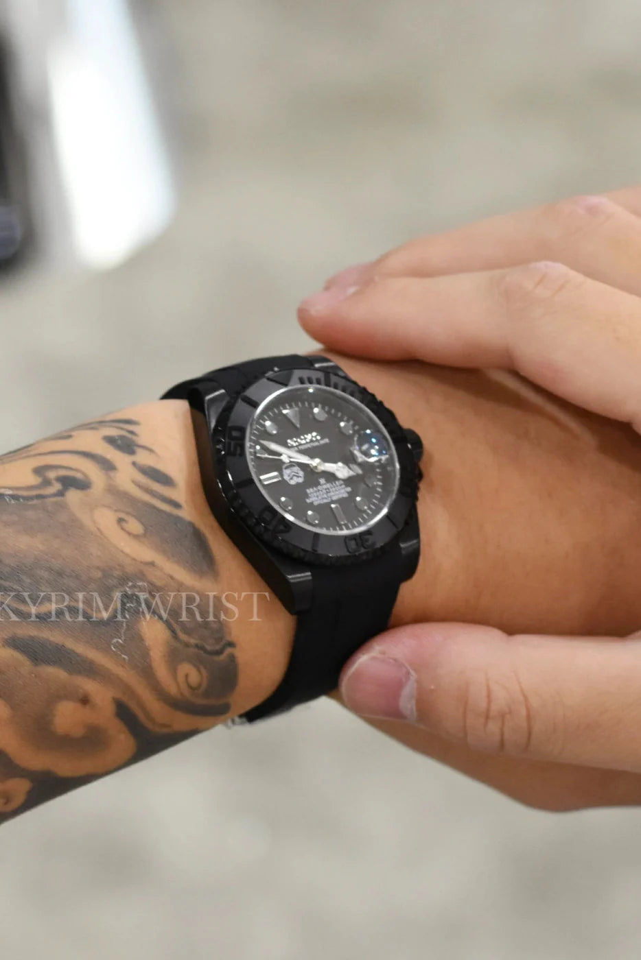 Mod Yacht-Master Star Wars Black