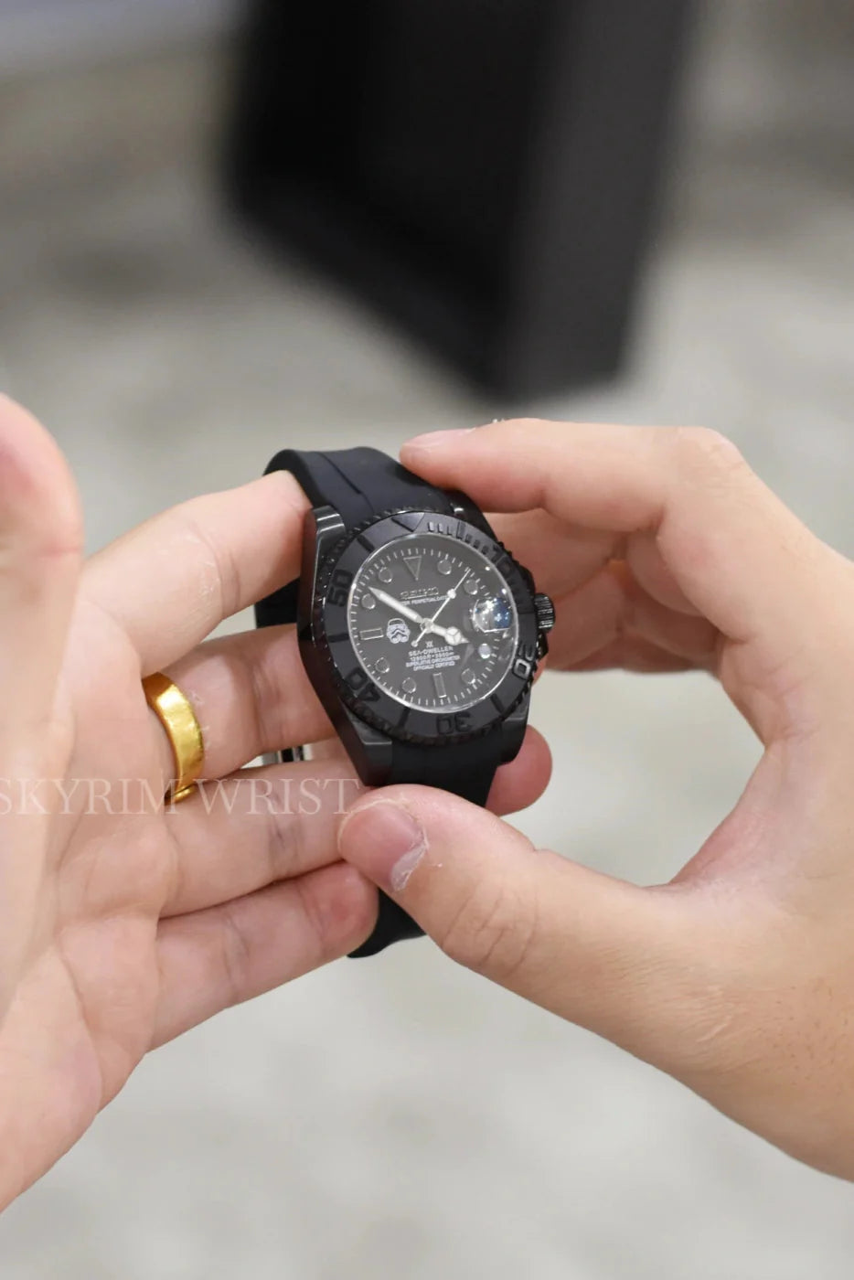 Mod Yacht-Master Star Wars Black