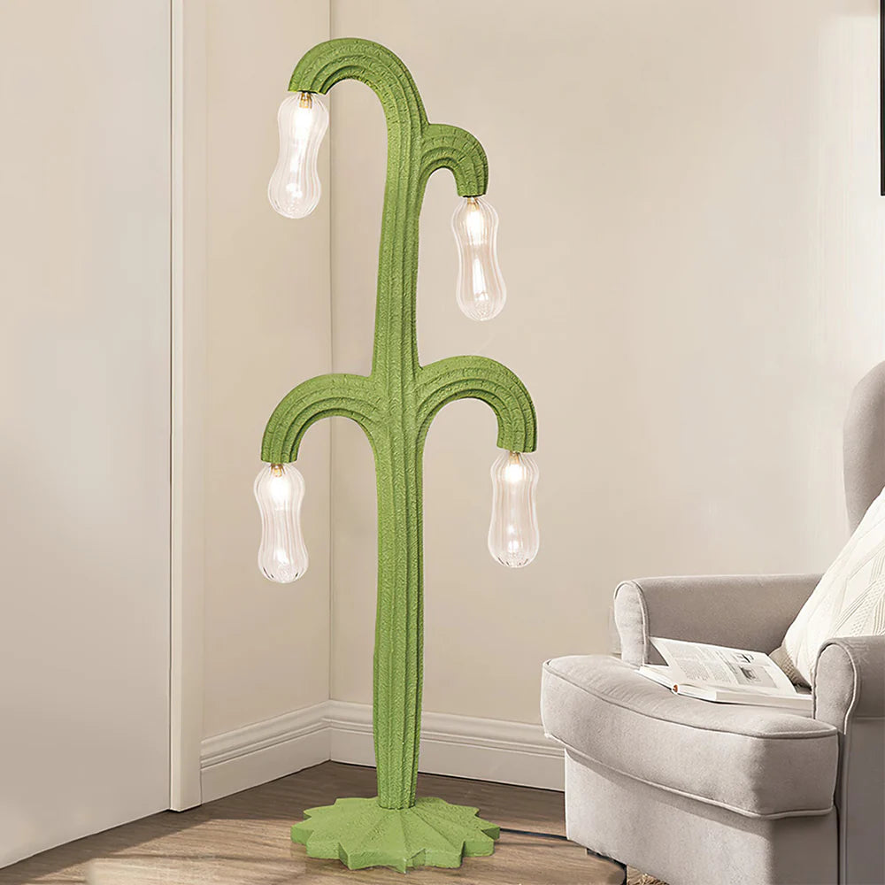 Lámpara de pie Cactus Moderna