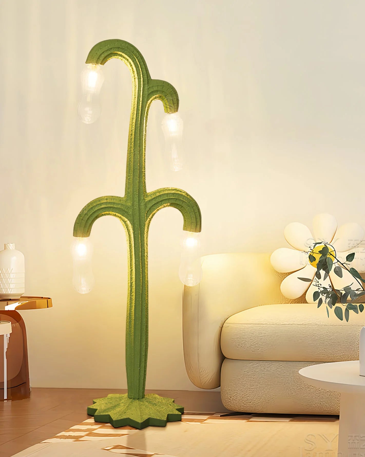 Lámpara de pie Cactus Moderna