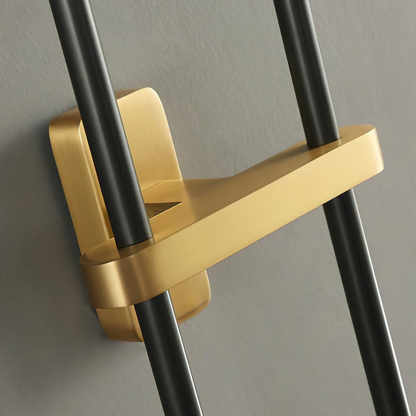 Lámpara de pared lineal moderna de cristal