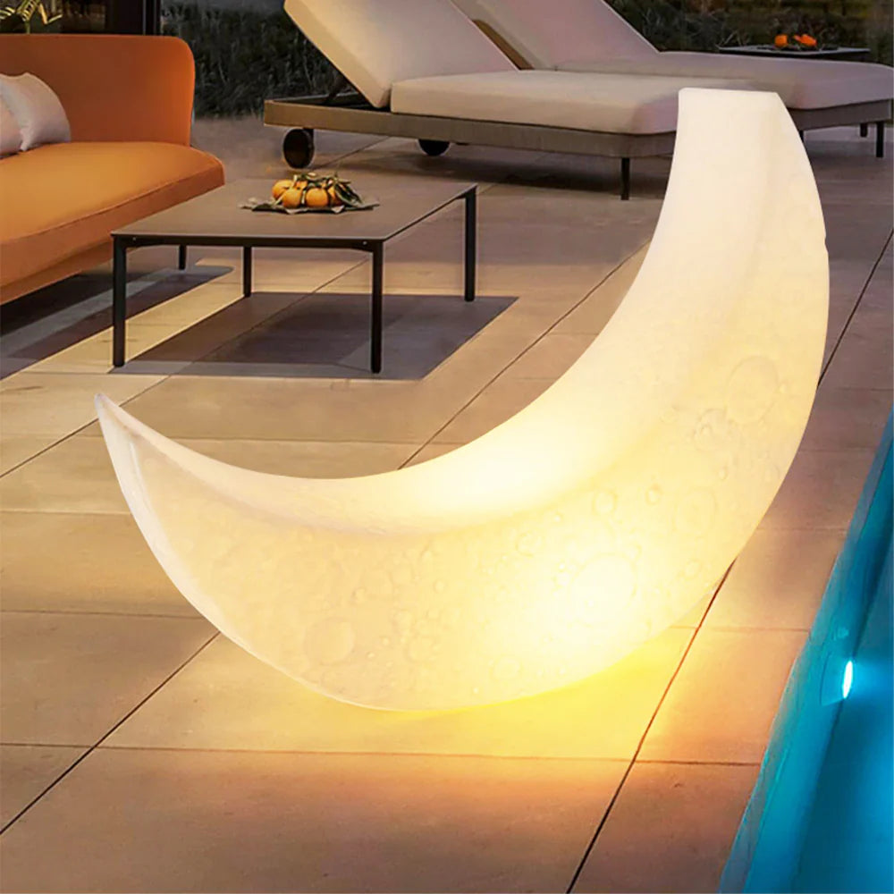 Lámpara de pie Paisaje de luz de luna