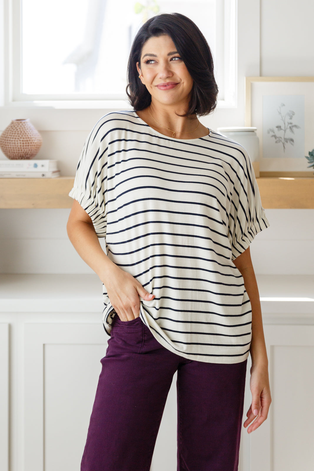 Blusa de rayas Mucho ruido y pocas nueces