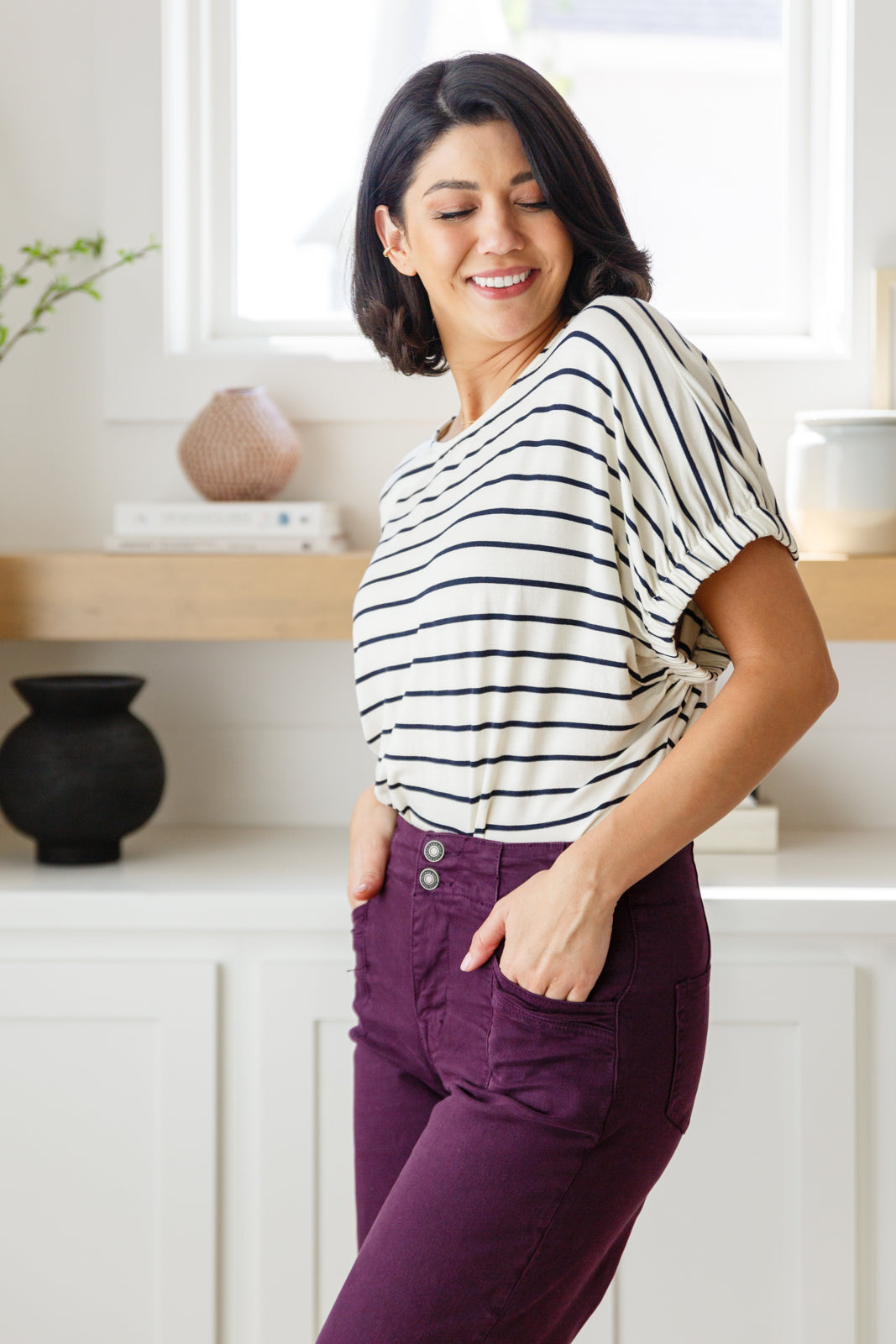 Blusa de rayas Mucho ruido y pocas nueces