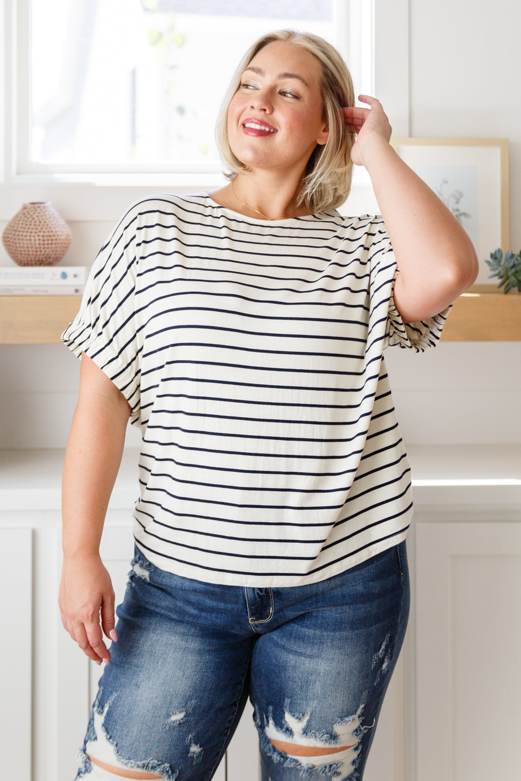 Blusa de rayas Mucho ruido y pocas nueces