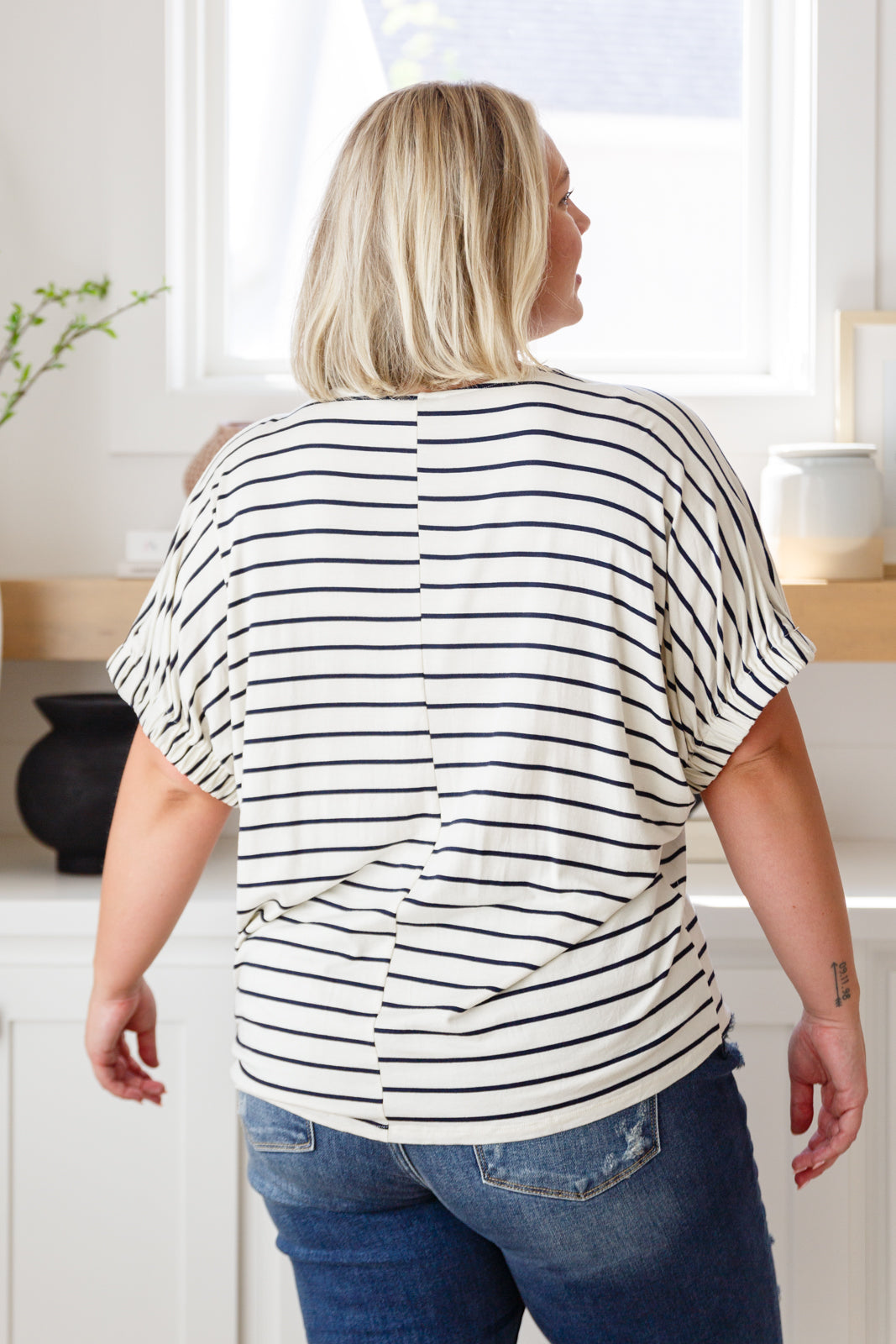 Blusa de rayas Mucho ruido y pocas nueces