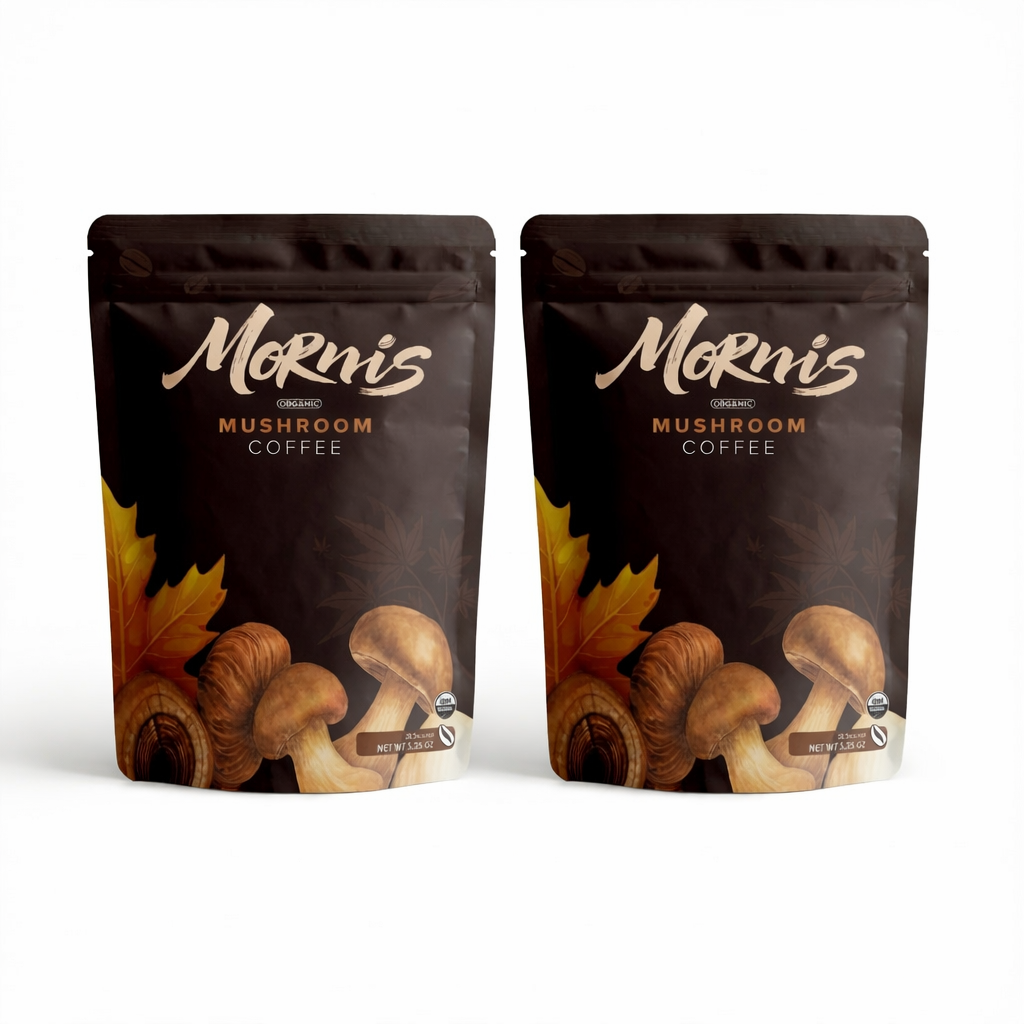 Organic Mushroom Coffee – Adaptogenic Blend for Energy, Focus & Mental Clarity