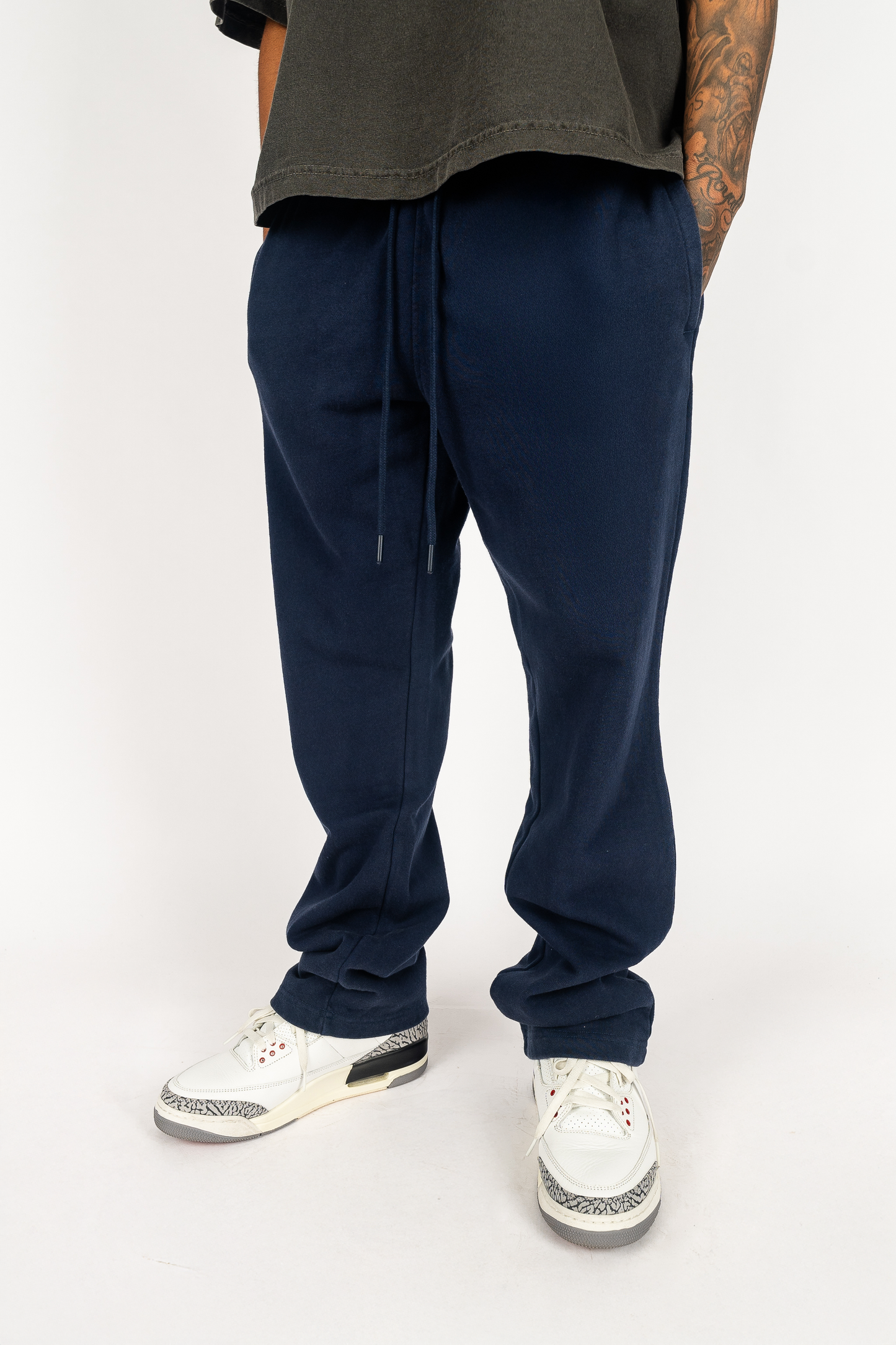 Garment Dye Straight Sweatpants