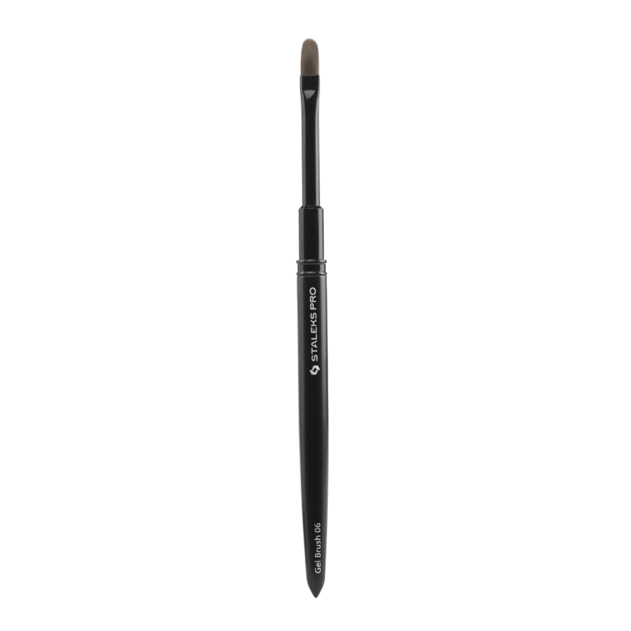 Brush For Gel EXPERT Width 6 mm/ Length 11 mm NBE-06 - STALEKS