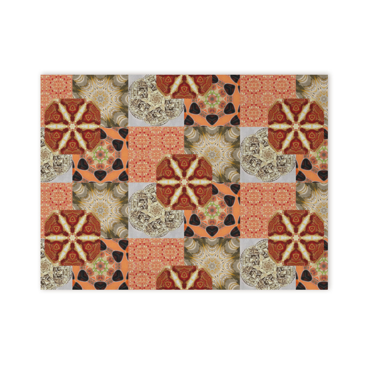 Heritage Revival Quilt Design Rectangle Table Cloth - 54" x 72"