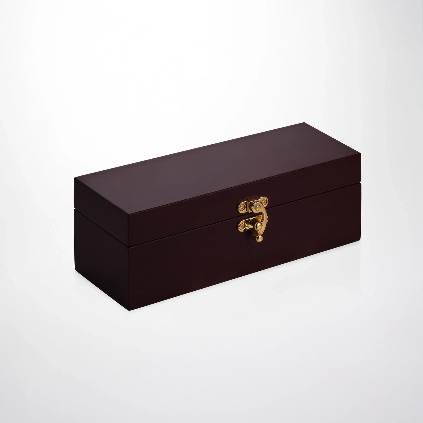 24K Gold Dipped Natural Rose 11.5" - Umber Color Gift Box