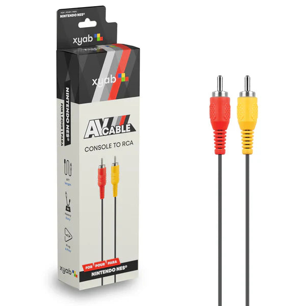 Cable Compuesto AV para Nintendo NES (de XYAB)