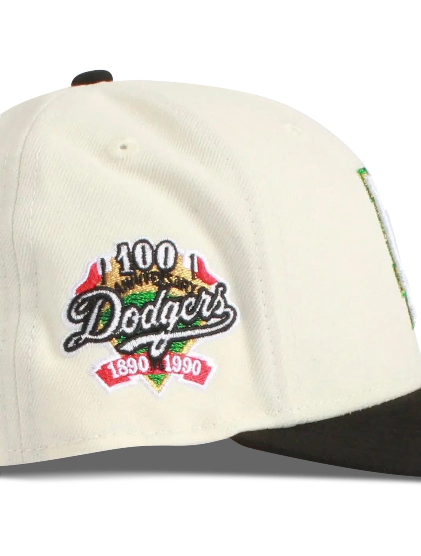 Gorra New Era 5950 La Dodgers "100 Aniversario"